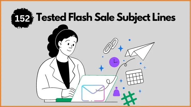flash sale subject lines